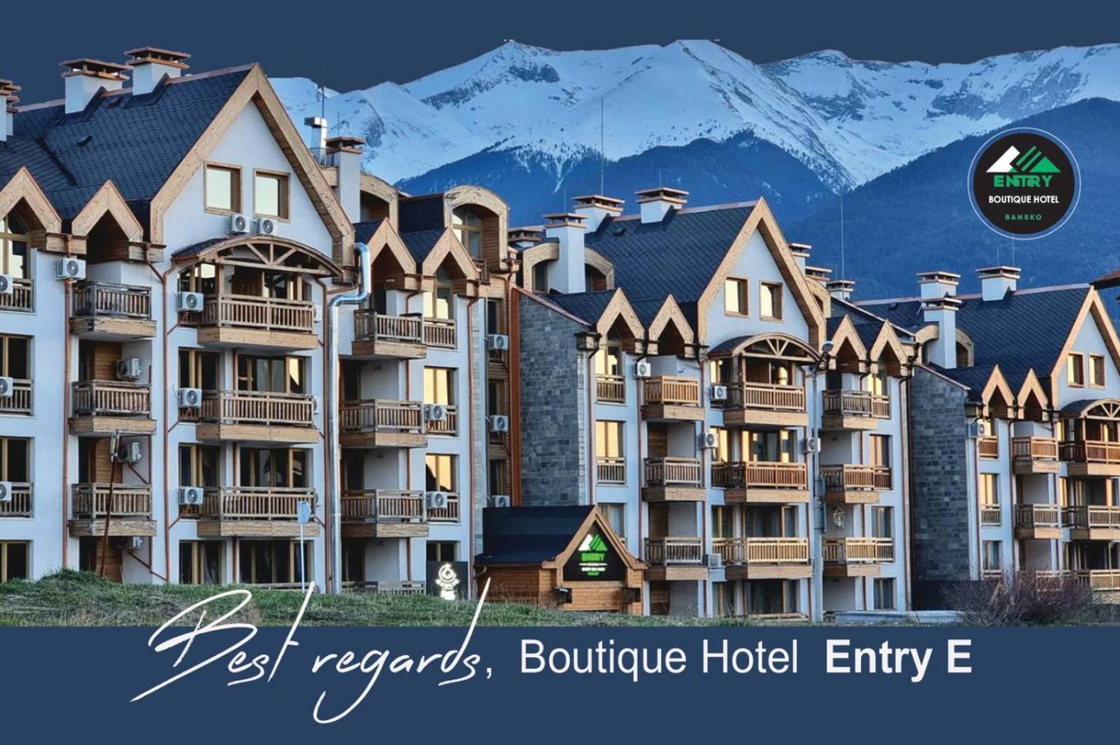 Boutique Hotel Entry E Bansko Dış mekan fotoğraf